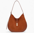 Soft  Velvet Vegan Leather Shoulder Bag